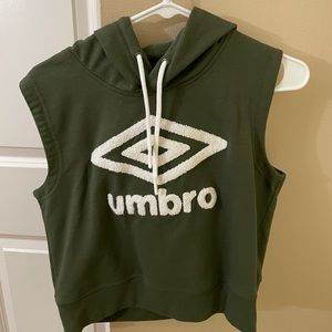 Umbro sleeveless hoodie